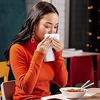 Vista 9 de Utopia Kitchen - Servilletas de tela blancas, paquete de 12 (50 x 50 cm), mezcla de algodón absorbente, lavables y reutilizables para cena