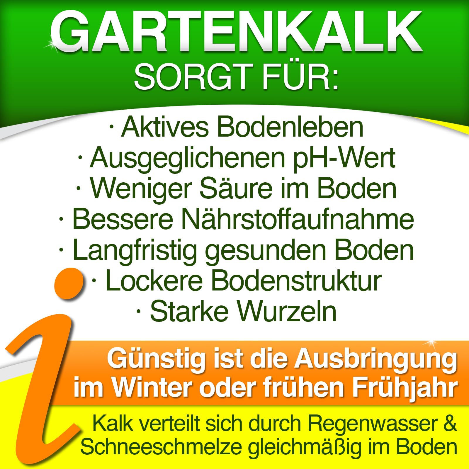 Rasenkalk 30 kg – hochwertiger Rasen- & Gartenkalk zur pH-Optimierung und Bodenverbesserung – verbessert Nährstoffaufnahme, beugt Moosbildung vor, sorgt für kräftigen Rasen im Garten
