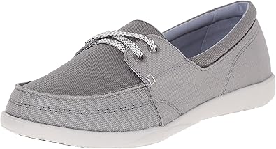 crocs womens walu ii canvas loafer