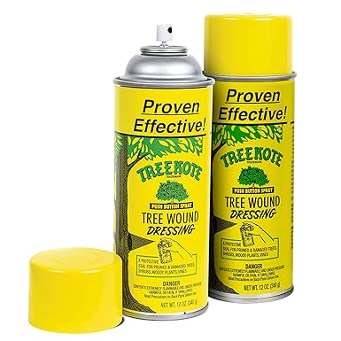 Amazon.com: Treekote Tree Wound Dressing - 12OZ Aerosol Two Pack ...