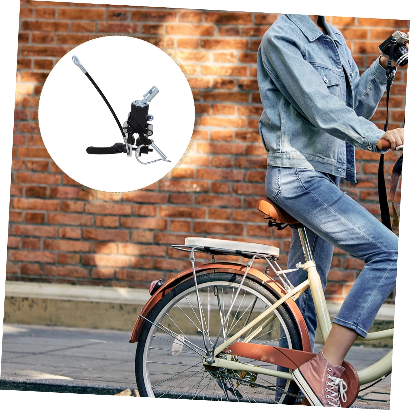 Gatuida Fahrradkupplungen Anhänger Universeller Fahrradadapter aus Metall und Kunststoff Schnell Montierbar Leise für Fahrradanhänger und Lastenanhänger