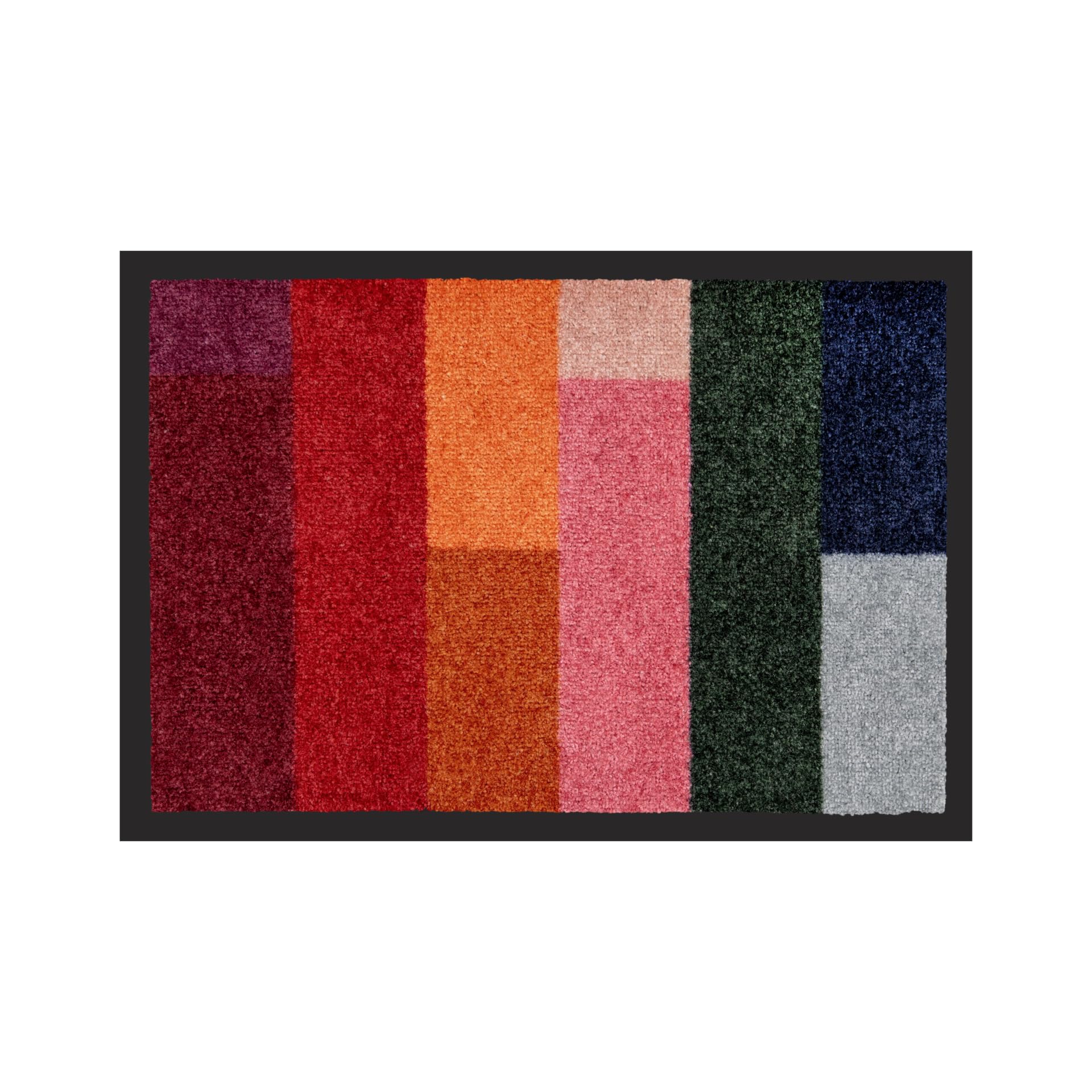 Tapis d'entrée Nero Remember paillasson antidérapant lavable machine