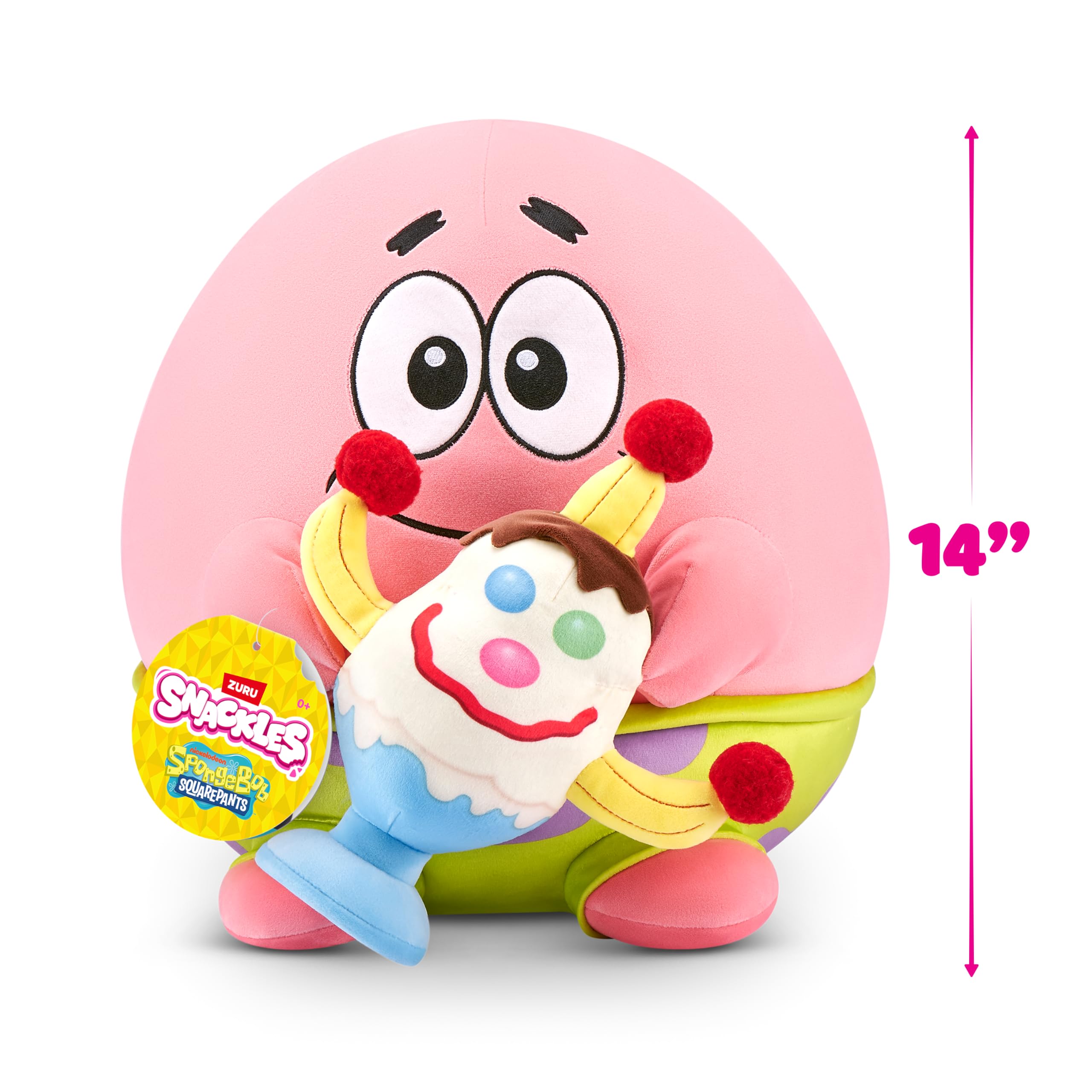 Peluche Patrick Star De Fuggler Con Forma De Bob Esponja, 23 | Cuotas