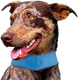 Pet Life ® Summer-Cooling' Insert Able and Adjustable Cooling Ice Pack Dog Neck Wrap