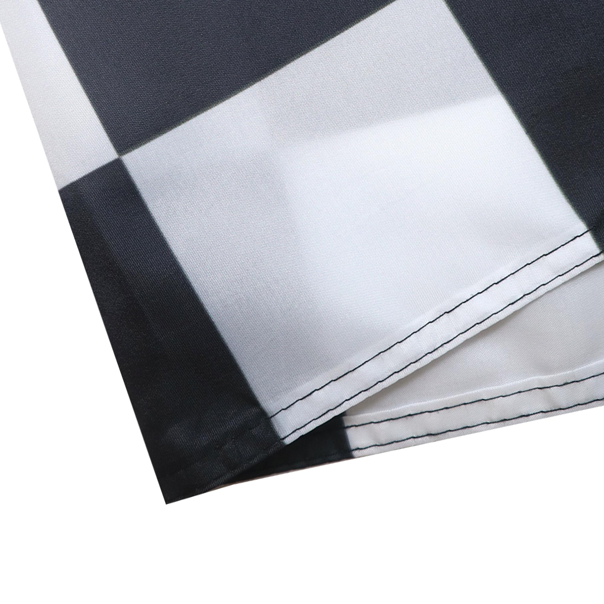 Bandiera Commissario Di Pista A Scacchi - 90x60cm | Fine Sessione Gare | Poliestere Resistente - Foto 4