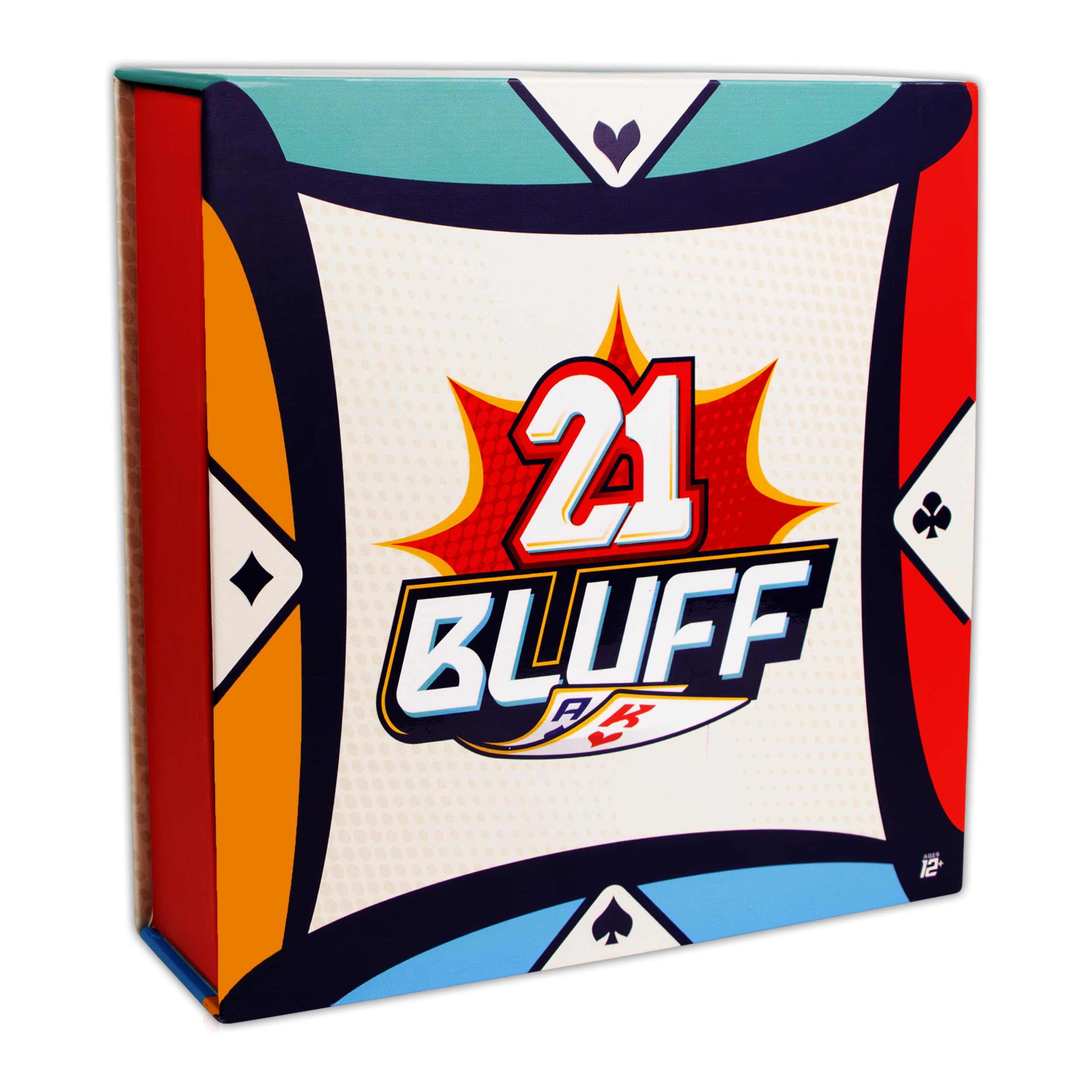 PLAYVIEW BRANDS 21 Bluff - The Bluff is on in This Blackjack-Style Card Game for Adults
