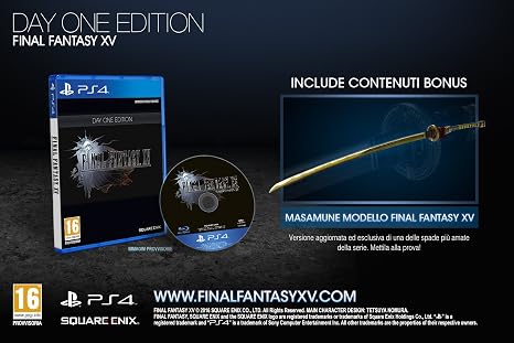 PS4 - Final Fantasy XV - [PAL EU - NO NTSC]