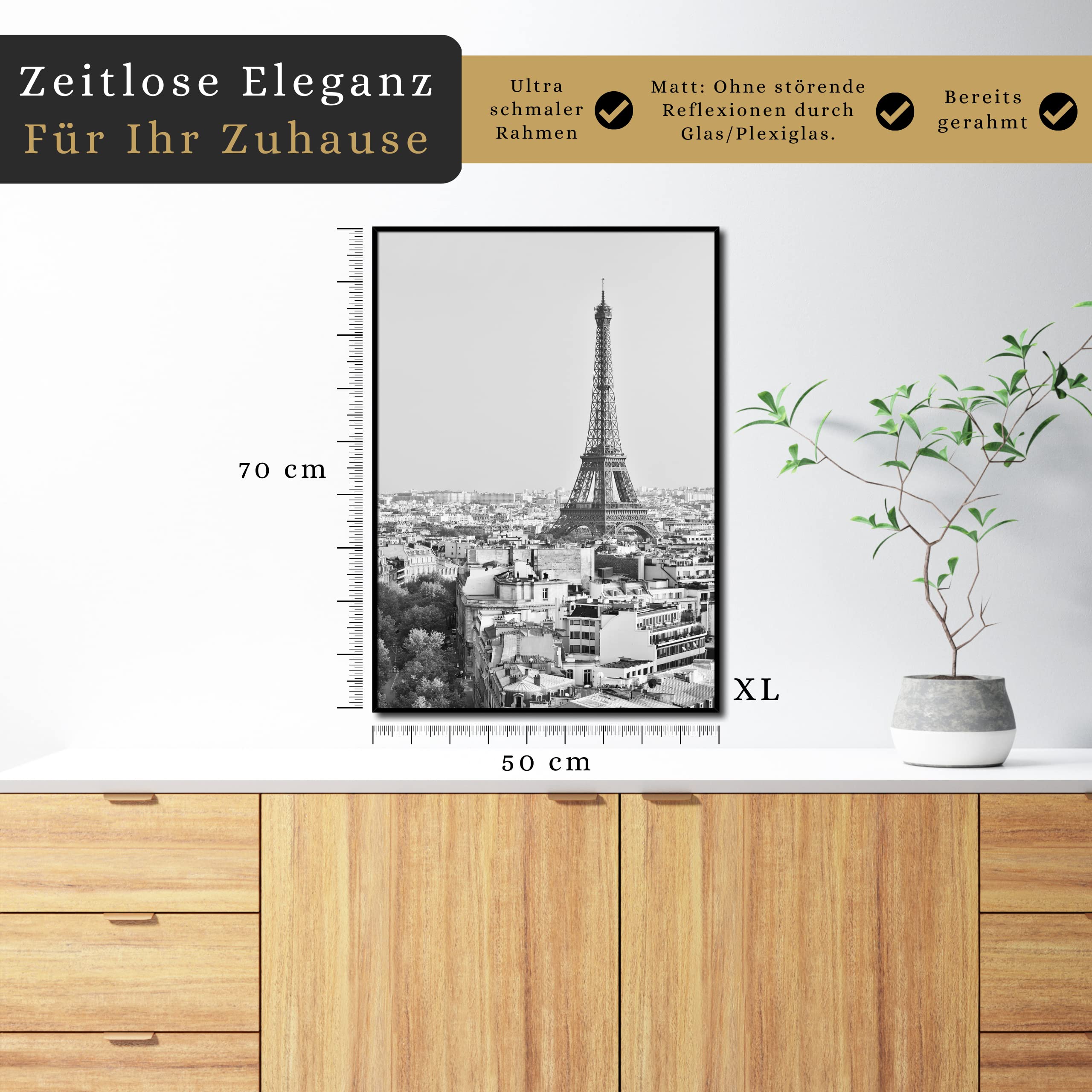 Stadszicht: Parijs - Frankrijk foto's en Franse wanddecoraties - winkel