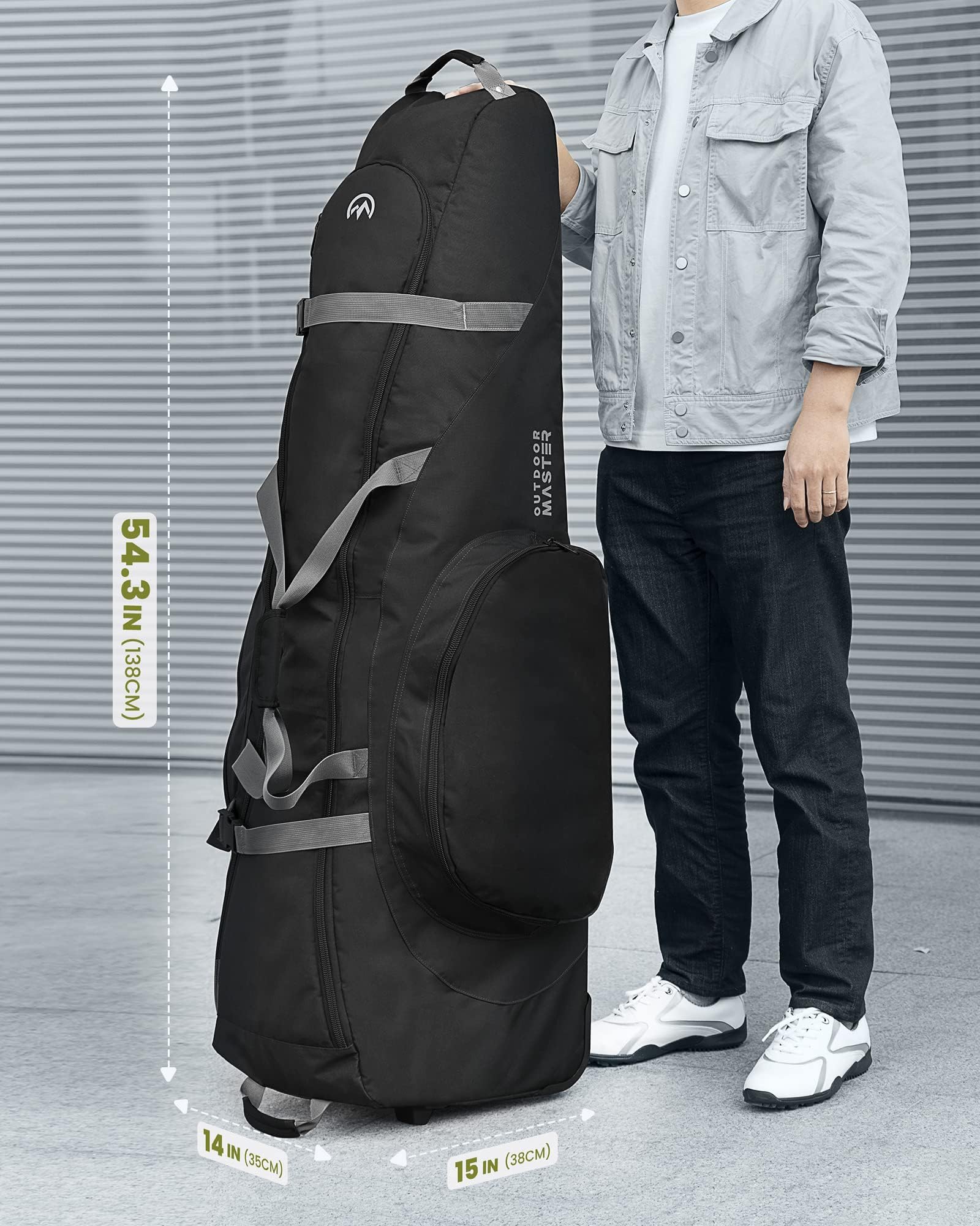 Amazon | (アウトドアマスター) OutdoorMaster パッド入りゴルフクラブ