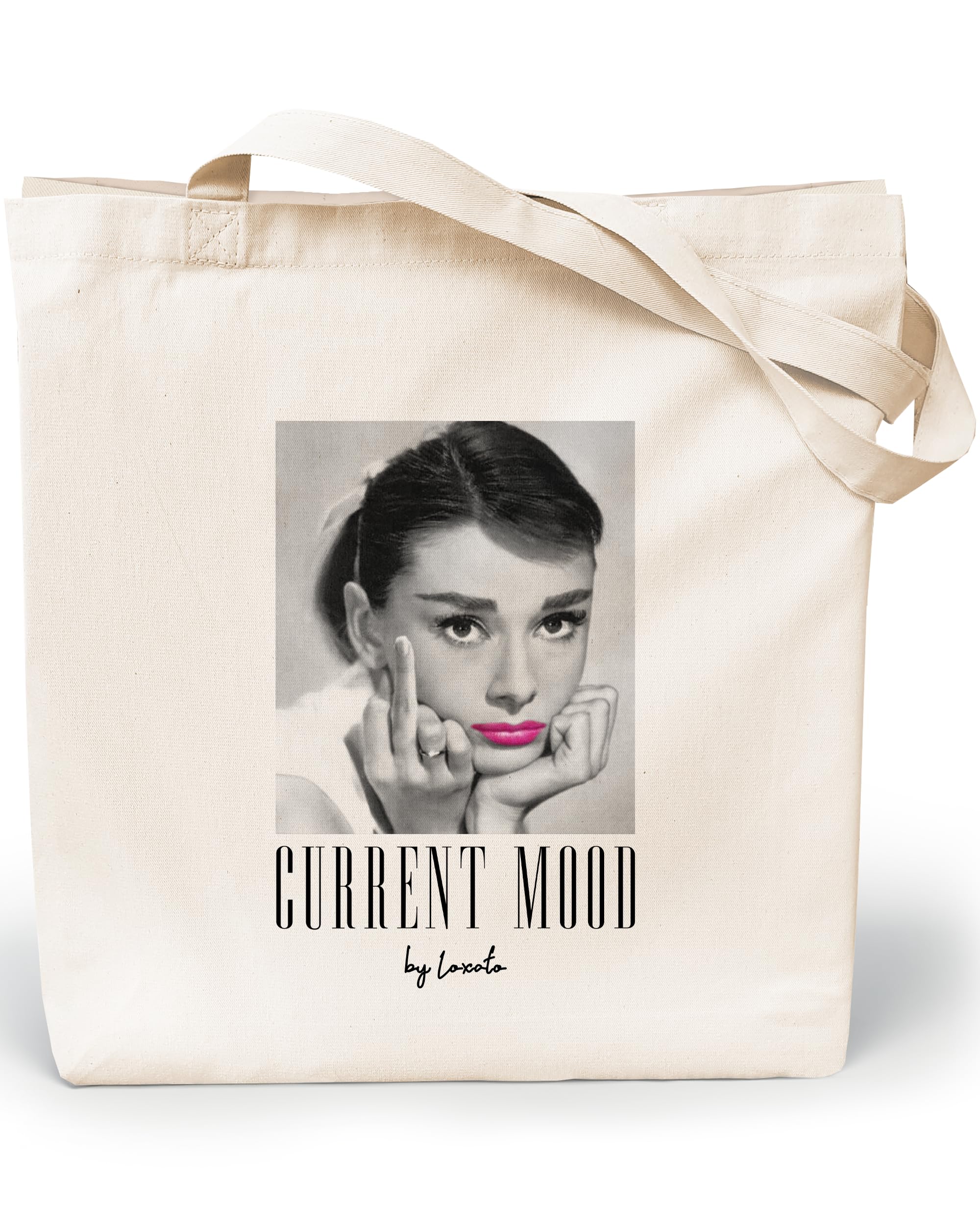 Bolsa Tela Tote Bag - Bolsos Bandolera Mujer - Bolsas de Algodón Natural 100% Reutilizables - Extra Ancho 8cm Asas Largas 70cm 220 gr/m2 - Bolsas de Tela Bonitas — view 28