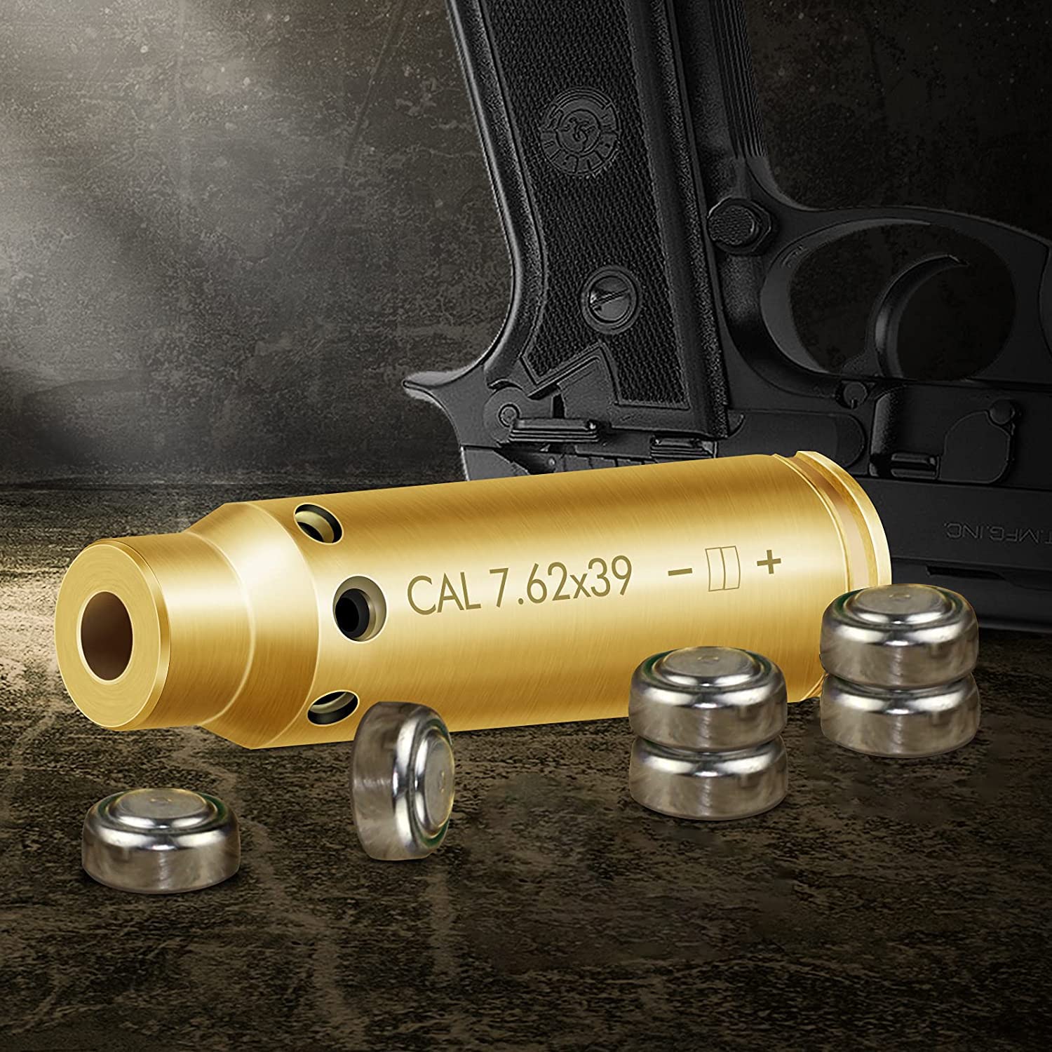 Tipfun 762x39mm Bore Sight Cal Rem Red Dot Boresighter