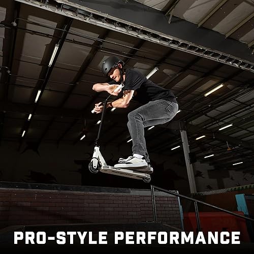 Miniatura 6 de Mongoose Rise - Patín scooter de estilo libre para trucos y acrobacias, para niños, jóvenes, adultos, hombres y mujeres a partir de 8 años, cubierta