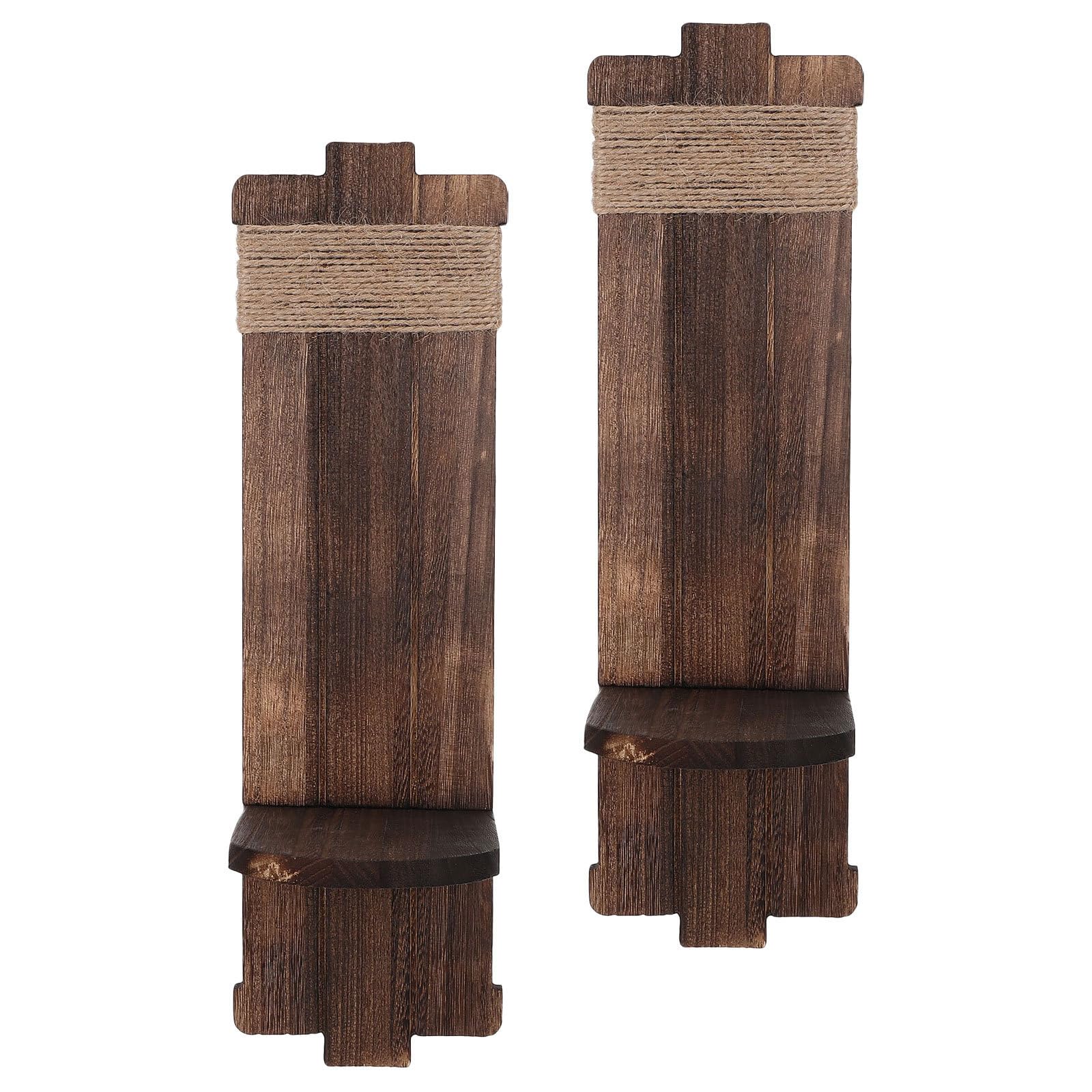 Portavelas de pared para decorar pasillos estrechos de forma fácil