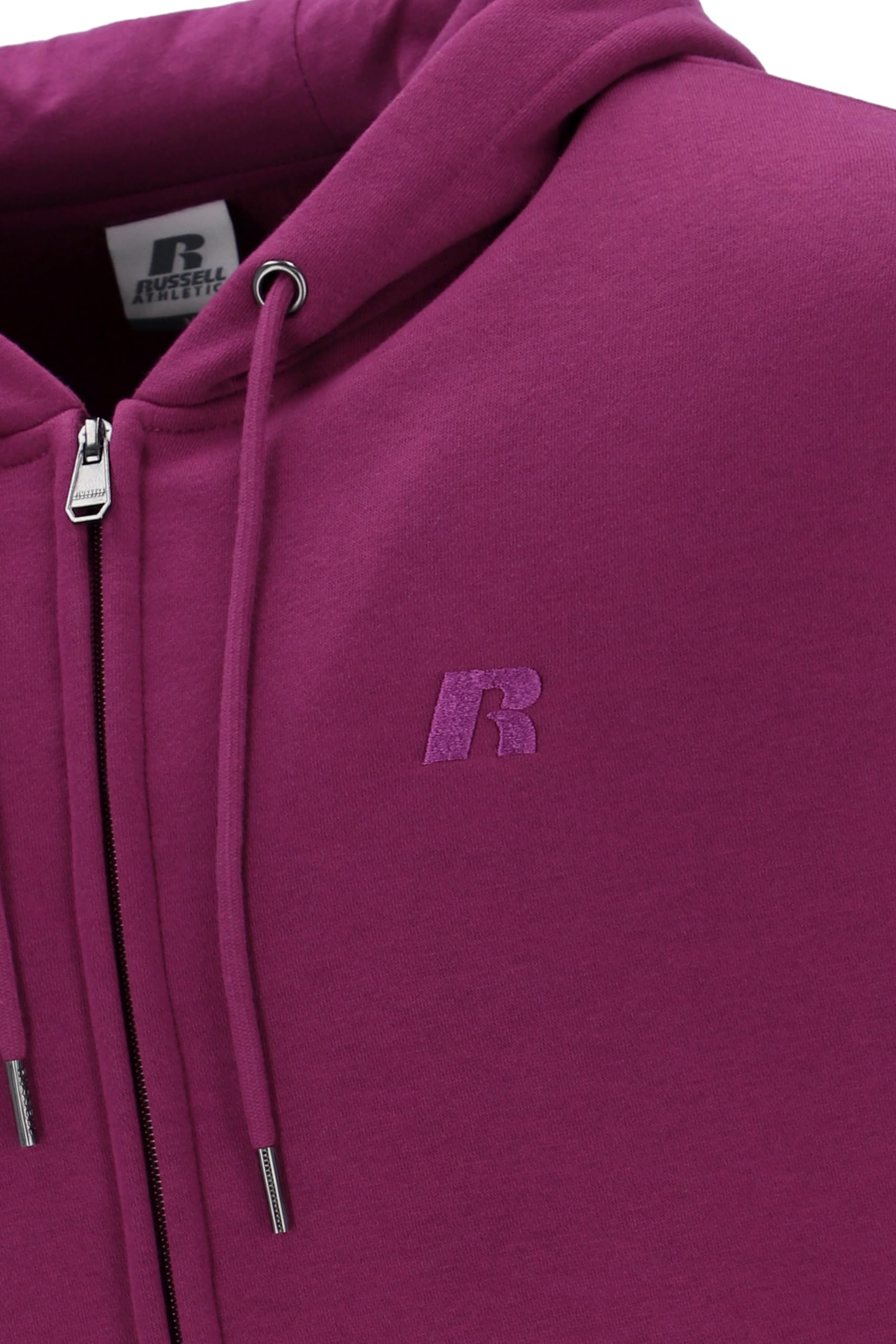Russell Athletic Zip Through Hoody Maglia Lunga Uomo (Pacco da 1)