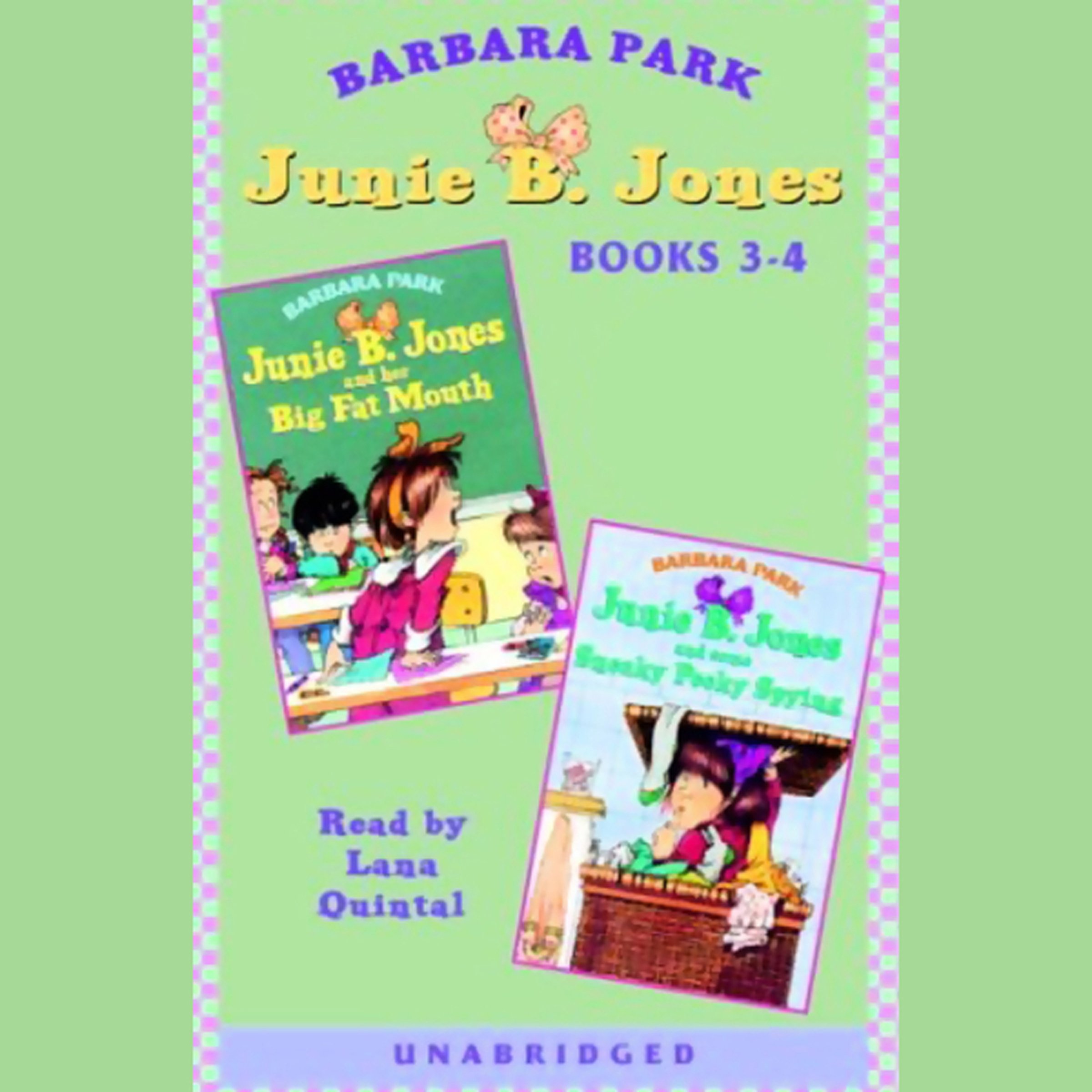 Cover art for Junie B. Jones Collection: Junie B. Jones #3 and #4
