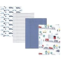 Vista 183 de Hudson Baby - Paños unisex de franela de algodón para bebé, bosque, talla única