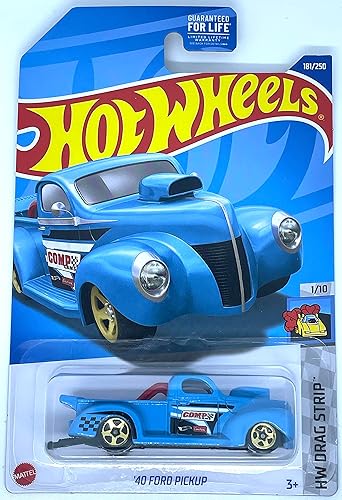 Hot Wheels 2022 - Ford Pickup '40 - Tira de arrastre HW 1/10 [Azul] 181/250