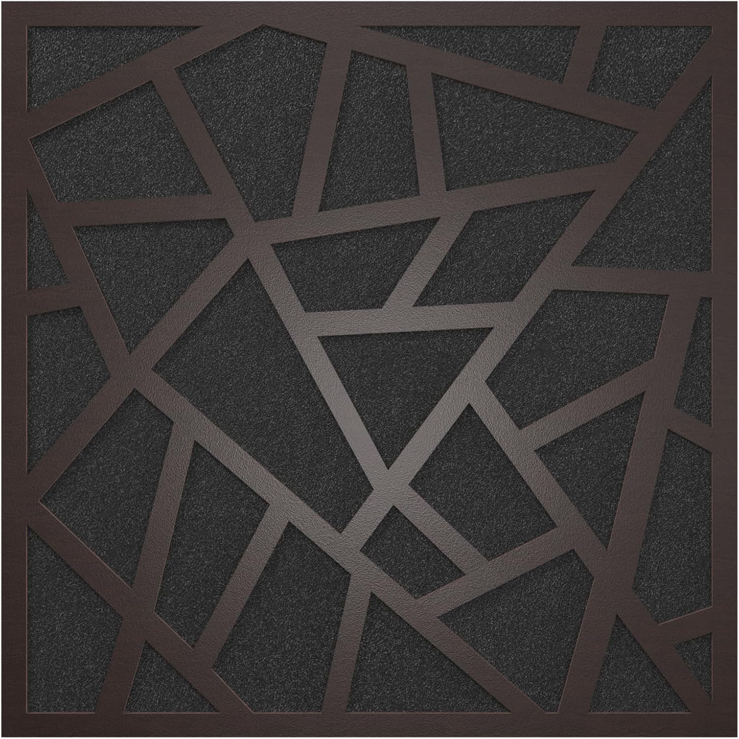 4-Pack — Sound Absorption-Diffuse Acoustic Panel | 50x50x5cm | Absorption - Diffusion - Reflection - Soundproofing | Wood Perforated laminated: (x4 SKYROSS, Wenge)