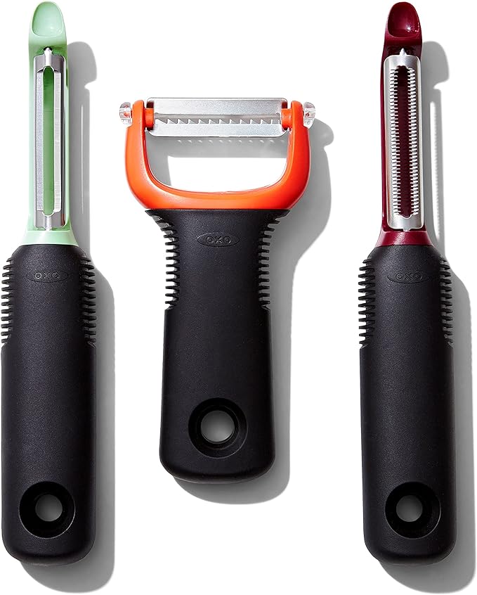 OXO Good Grips 3-Piece Peeler Set - Beet, Fennel, Yam