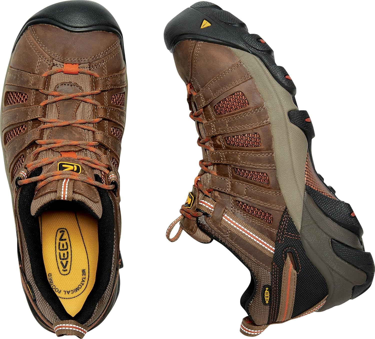 KEEN Utility Men’s Flint Low Steel Toe Work Shoes - Image 5