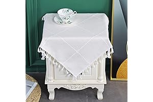 Rustic Farmhouse Small Tablecloth for Side Tables