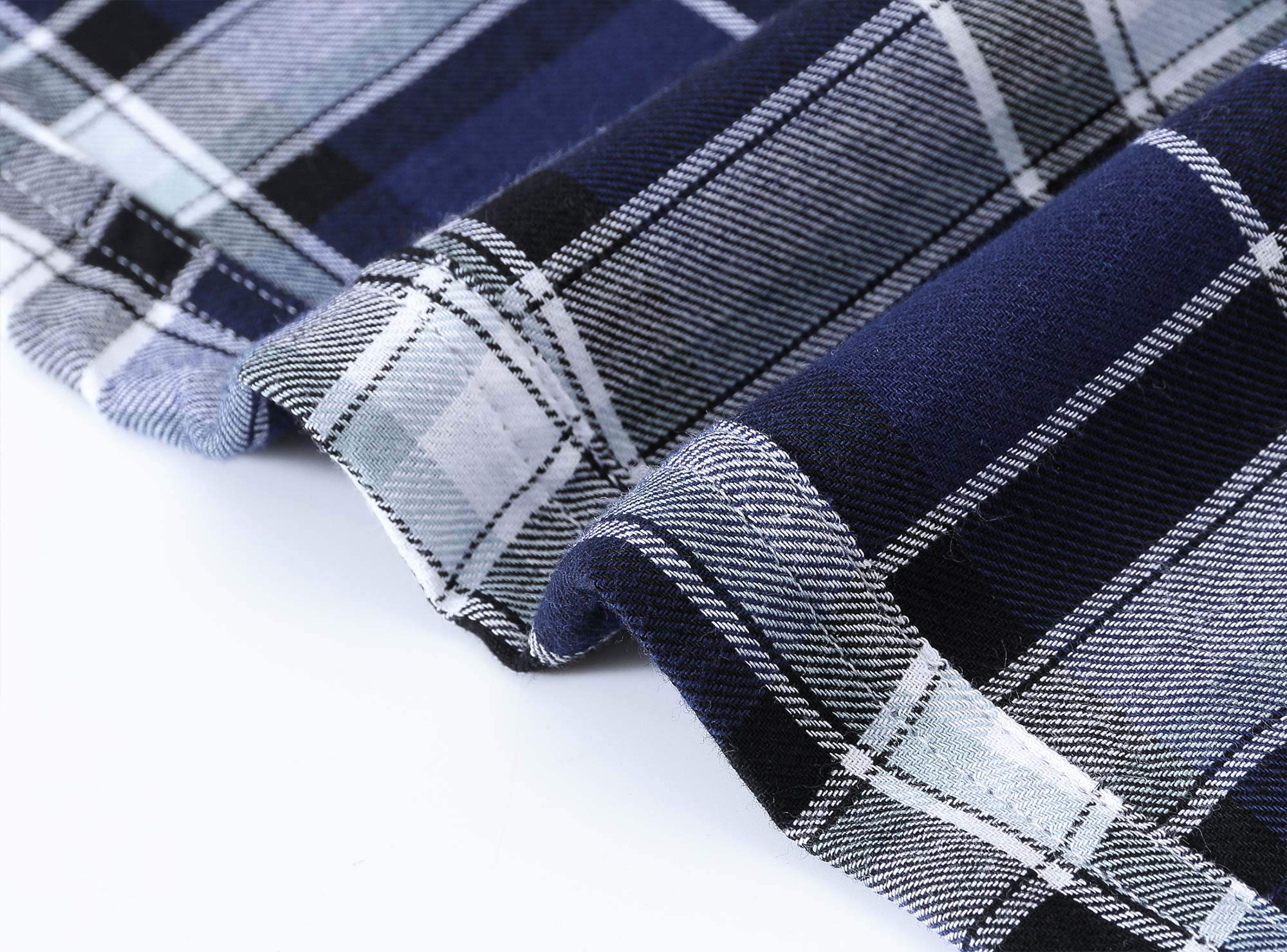 AIRIKE Mujer Pantalón de Pijama Largos Algodón Patalones a Cuadros Suaves