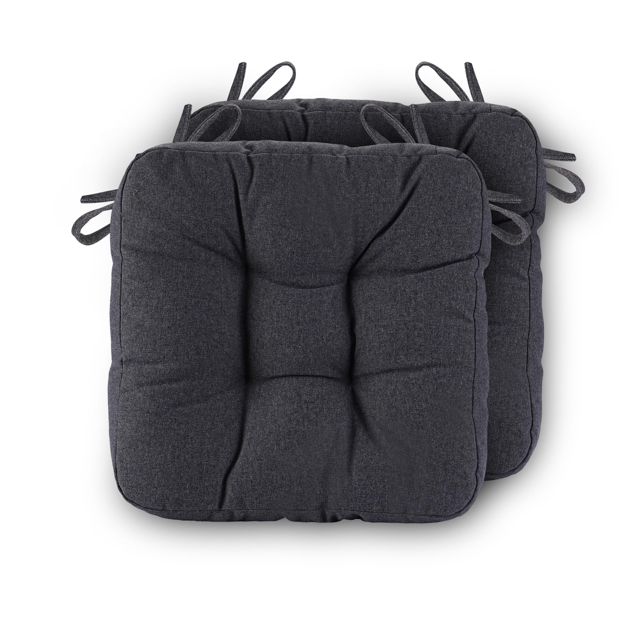 Naga Bahna Chair Cushions for Dining Chairs 2 Pack - Thickened 3.5