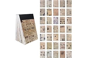Vintage Newsies Stickers: Adorn Your Journaling with Nostalgic Elegance