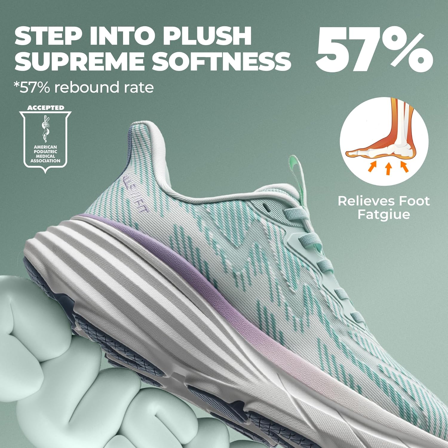 Women's Slip On Walking Shoes Hands-Free Cushion Running Tennis ActiveSolid Non-Slip Comfortable Workout Gym Athletic Fashion Sneakers - Image 4