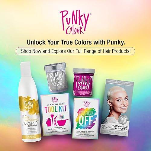 Miniatura 6 de Punky Colour 3 en 1 Limpiador y acondicionador para el cabello con depósito de color, 8.5 onzas líquidas (Blondetastic)