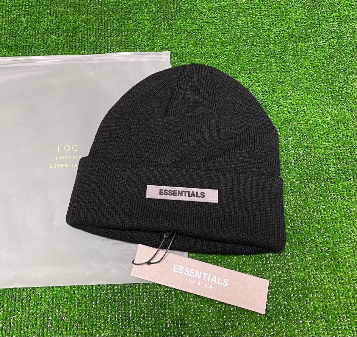 Amazon.co.jp: ESSENTIALS エッセンシャルズ FOG ニット帽 ビーニー 