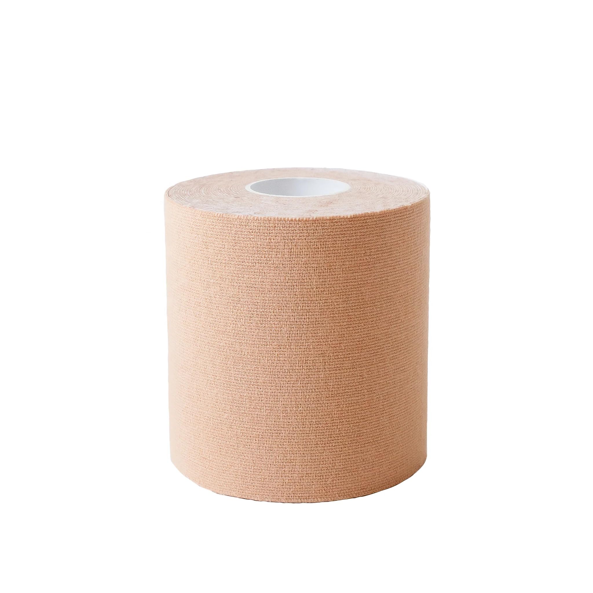 Breast Lift Tape Roll with Nipple Covers, Invisible Push Up Boob Tape Waterproof Sweat Proof Body Support Tape Women Beige-image-29