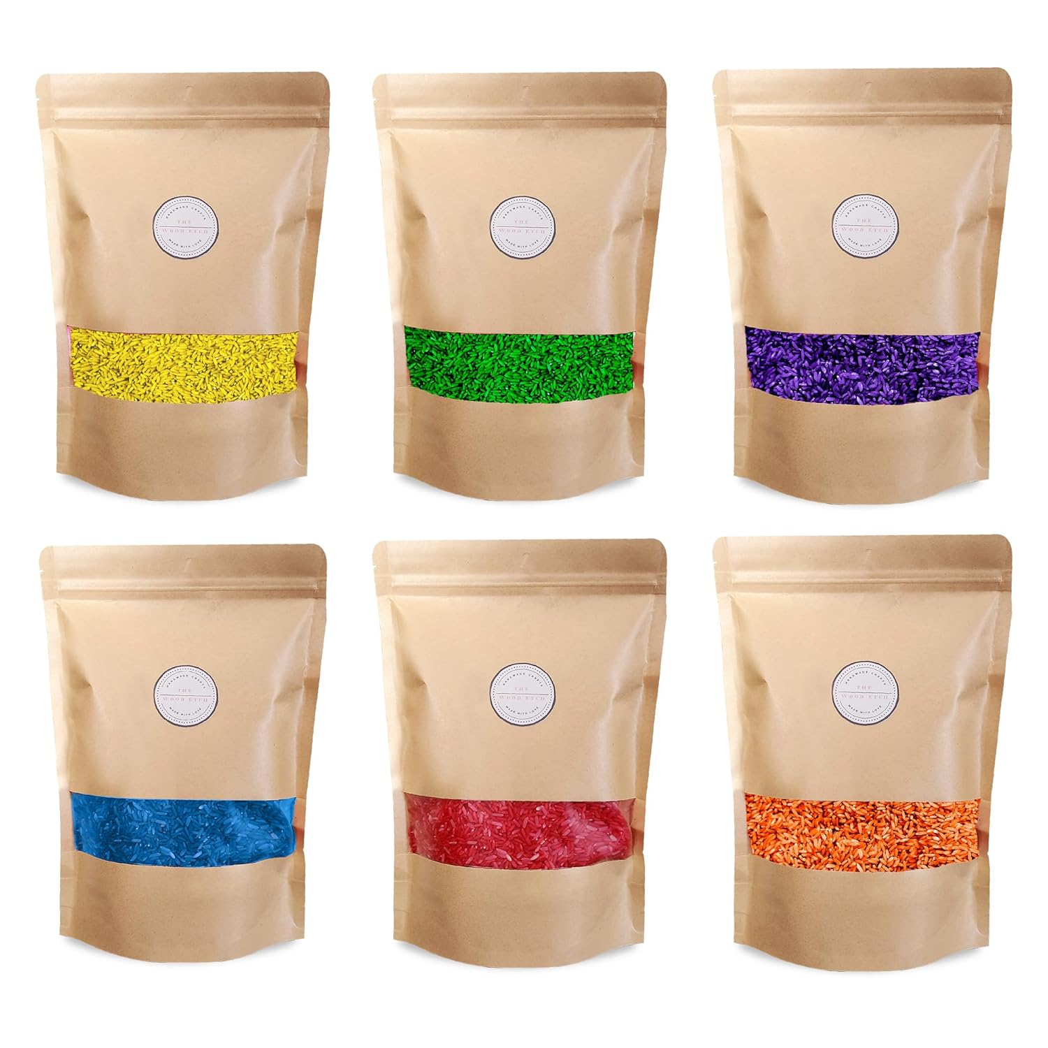 Amazon.com: The Wood Etch | Colored Rice, Sensory Rice, Sensory Bin ...