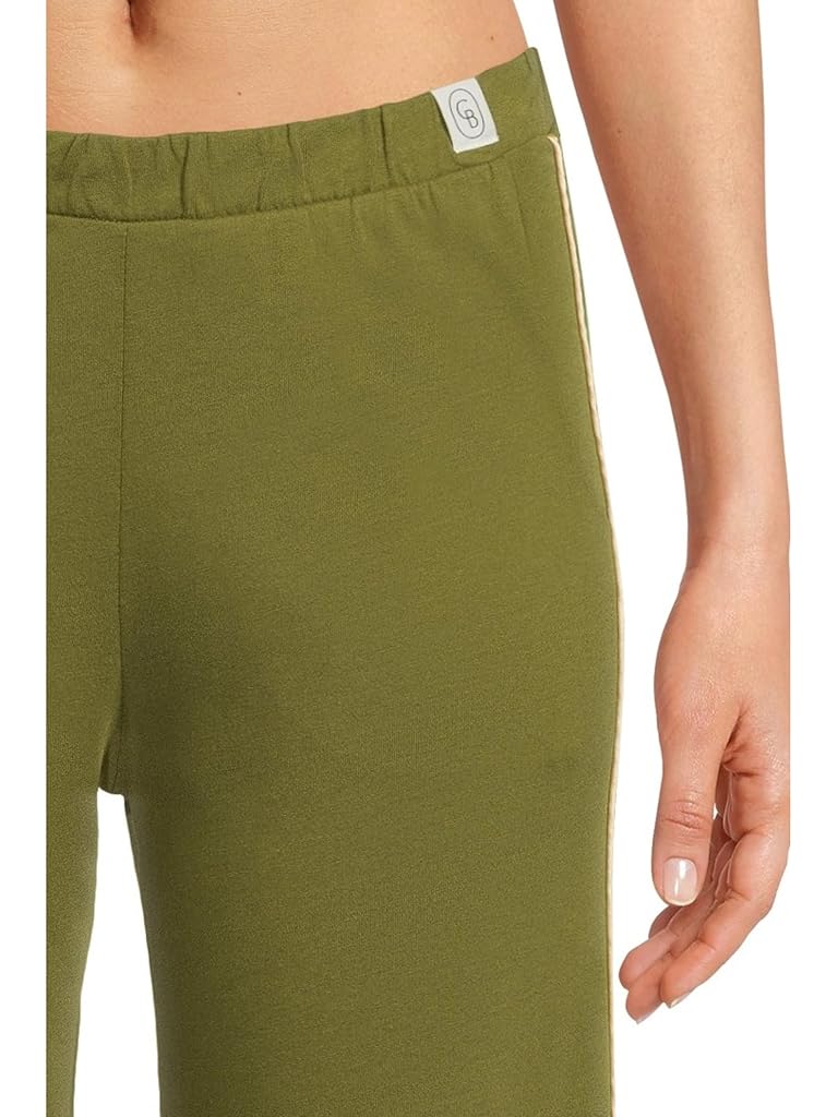 Olive Cosabella Pima Lusso Longsleeve Top And Pajama Set