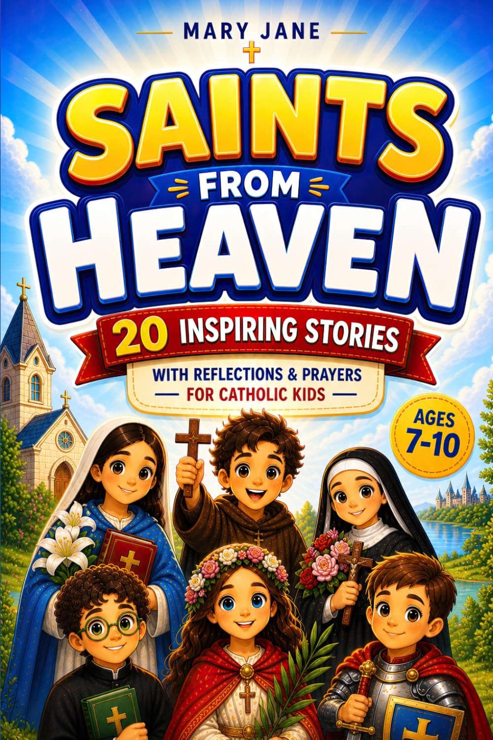 Saints from Heaven: 20 Inspiring Stories with Reflections, Prayers, and Activities for Catholic Kids Ages 7–10