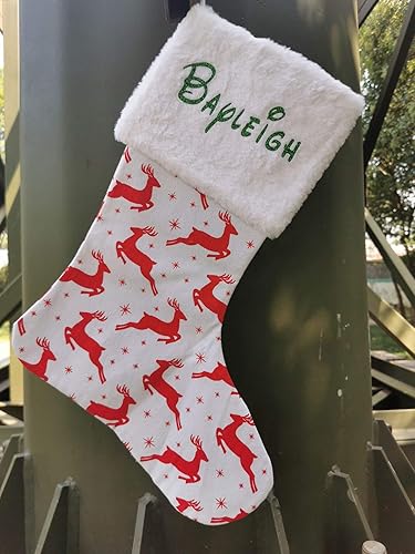 Miniatura 2 de HUAN XUN Custom Fur Cuff Medias de Navidad para Madre Kelz