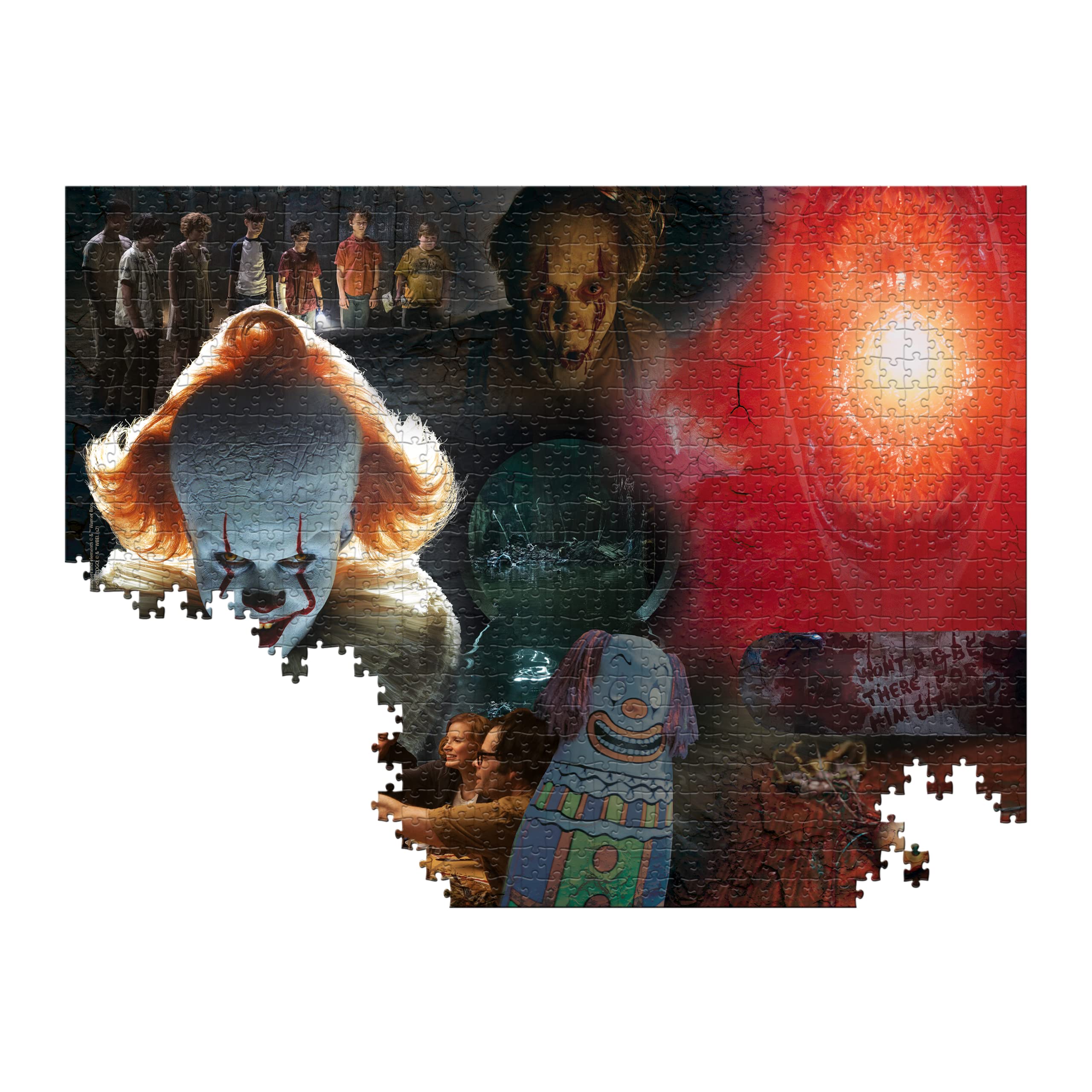 Winning Moves Horror Puzzle 1000 Teile IT - Puzzle für Erwachsene und Kinder