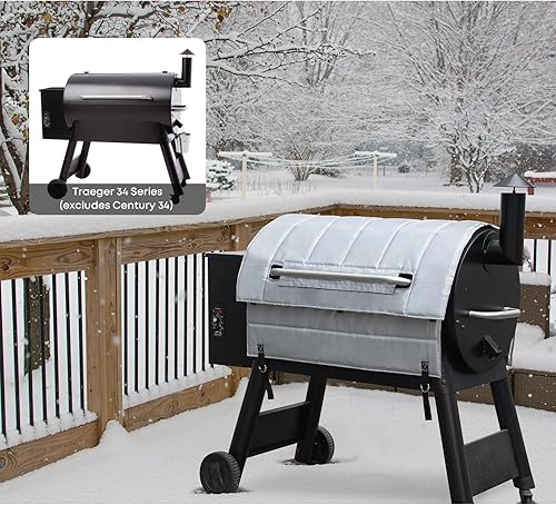 Miniatura 9 de Stanbroil Manta aislante para Traeger Pro 575, Ironwood 650, 22 Series, Pro 20 y Lil' Tex Elite Grill, manta duradera para parrilla para ahumar en