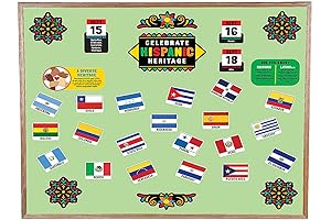 Hispanic Heritage Month Bulletin Board Set