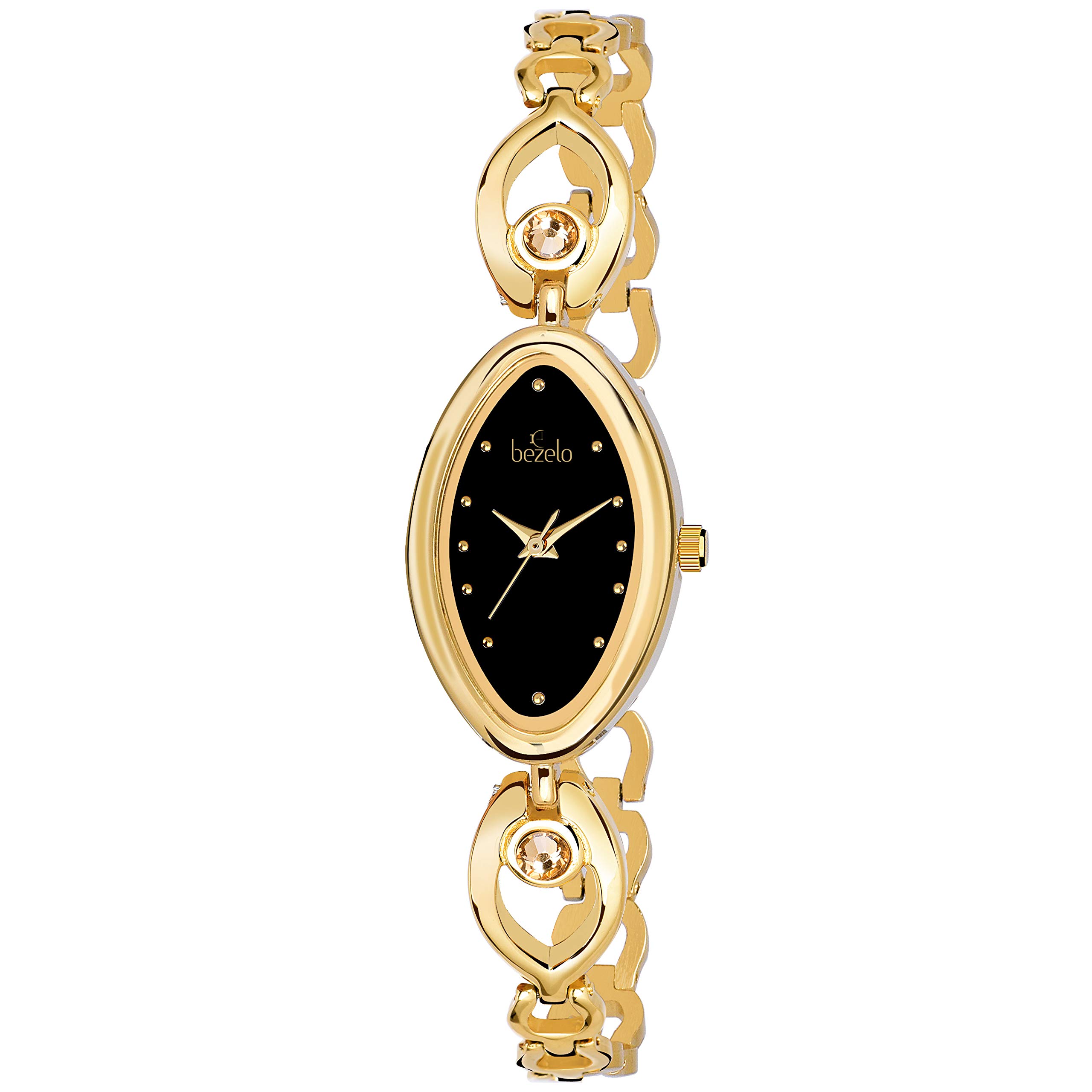 BEZELO Analog Black DIAL Womens WATCH-LC-T-16422-C (B07Y9L3Y9G) Amazon Price History, Amazon Price Tracker
