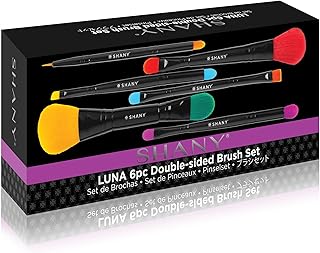 Shany Juego de 5 piezas de brochas de doble c...