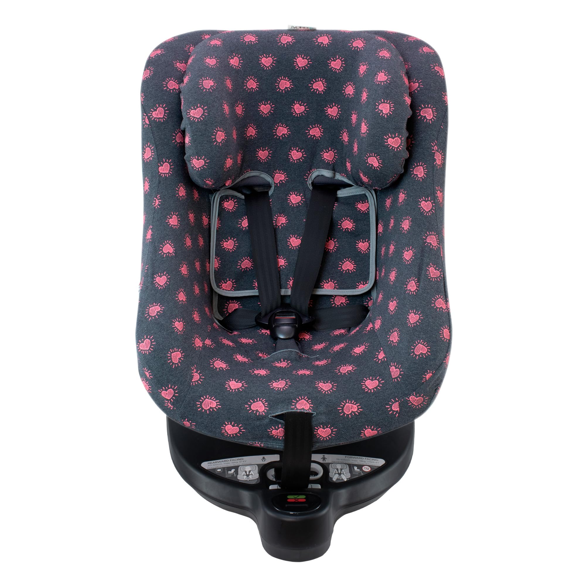 JYOKO Kids Cotton Case Compatible with Joie I-Spin 360 and Joie I-Safe (Crabby)