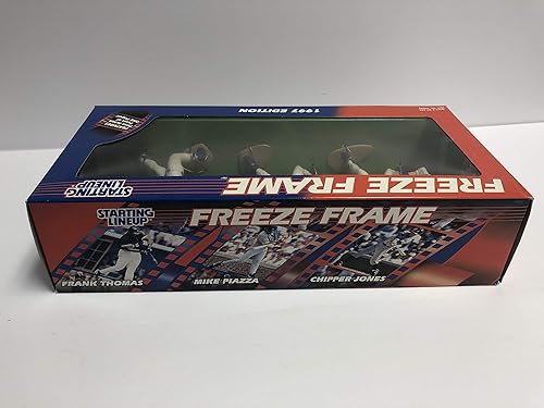 Miniatura 7 de Mike Piazza Los Angeles Dodgers FREEZE FRAME action figure set 1997 SLU Edition