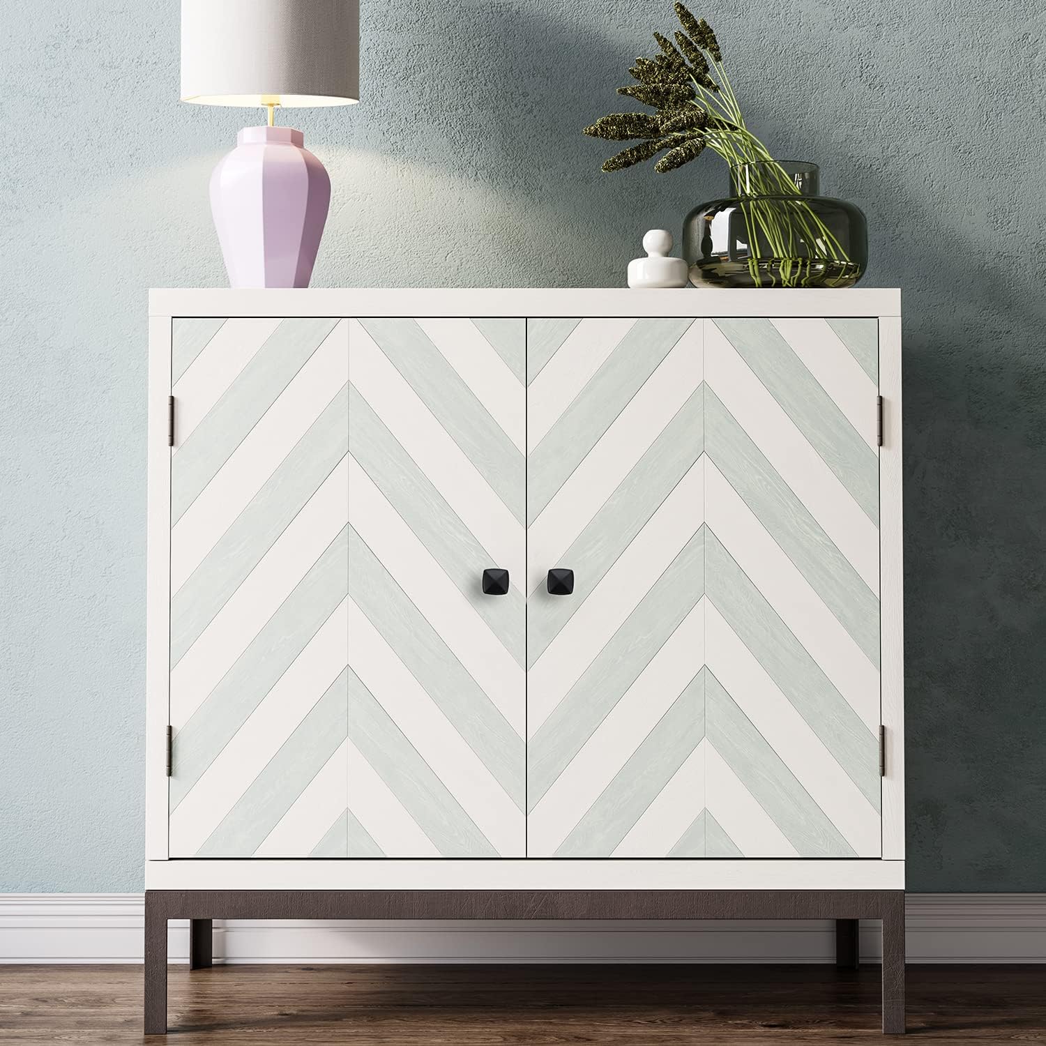 Home Expert Matte Black Kitchen Cabinet Knobs - 25 Pack, Black Knobs for Cabinets, Drawers, Dressers & Closet Doors