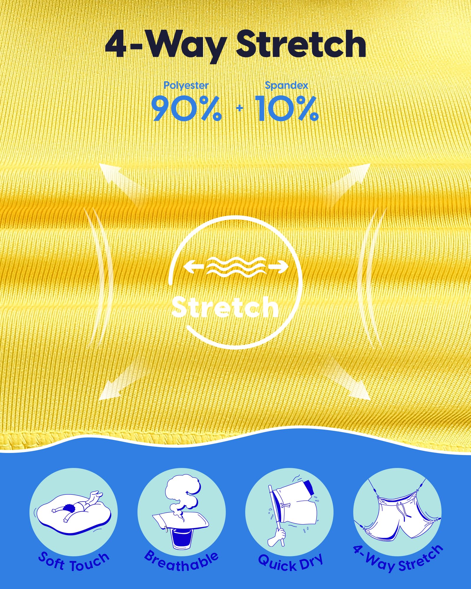 maamgic Traje de baño para hombre de 5.5 pulgadas con forro de compresión, pantalones cortos de secado rápido, traje de baño de playa con bolsillos con cremallera