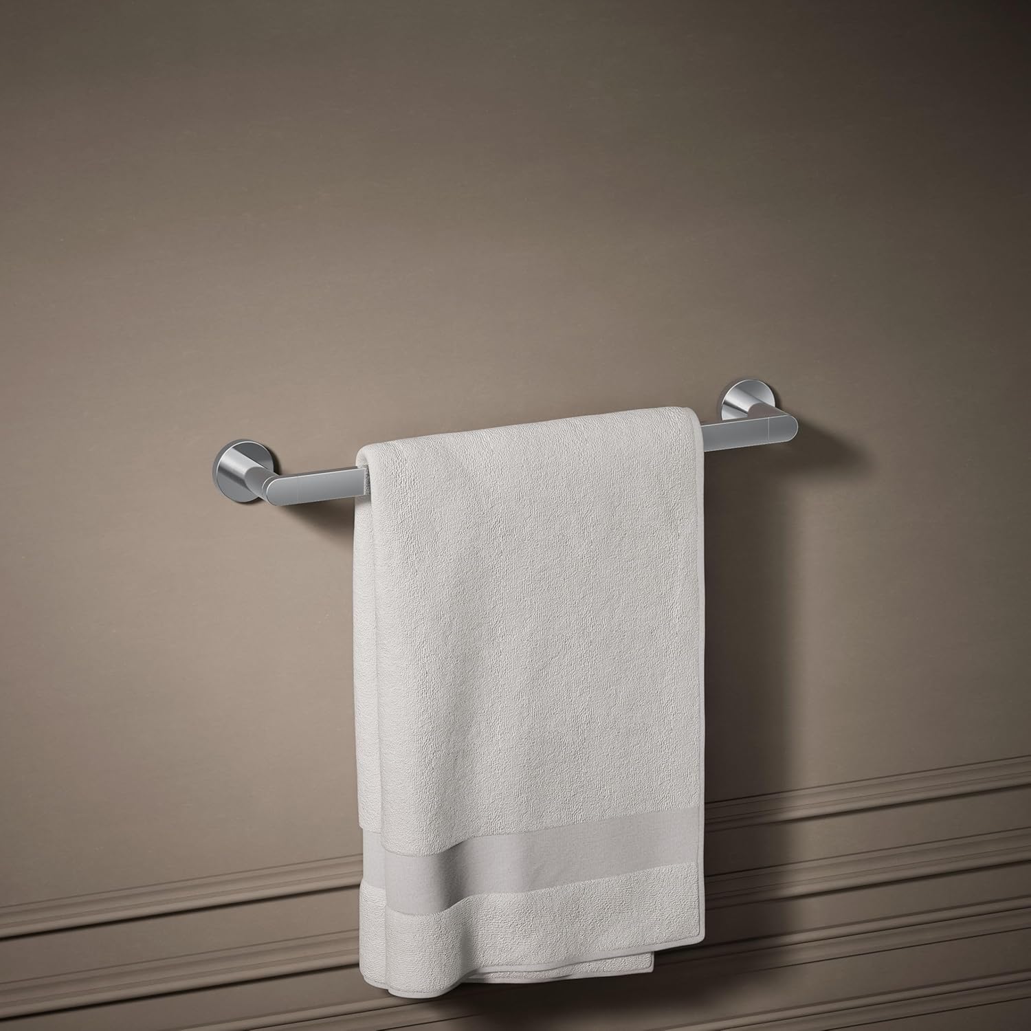 Kohler 73141-CP Composed® 18" Towel bar, Polished Chrome