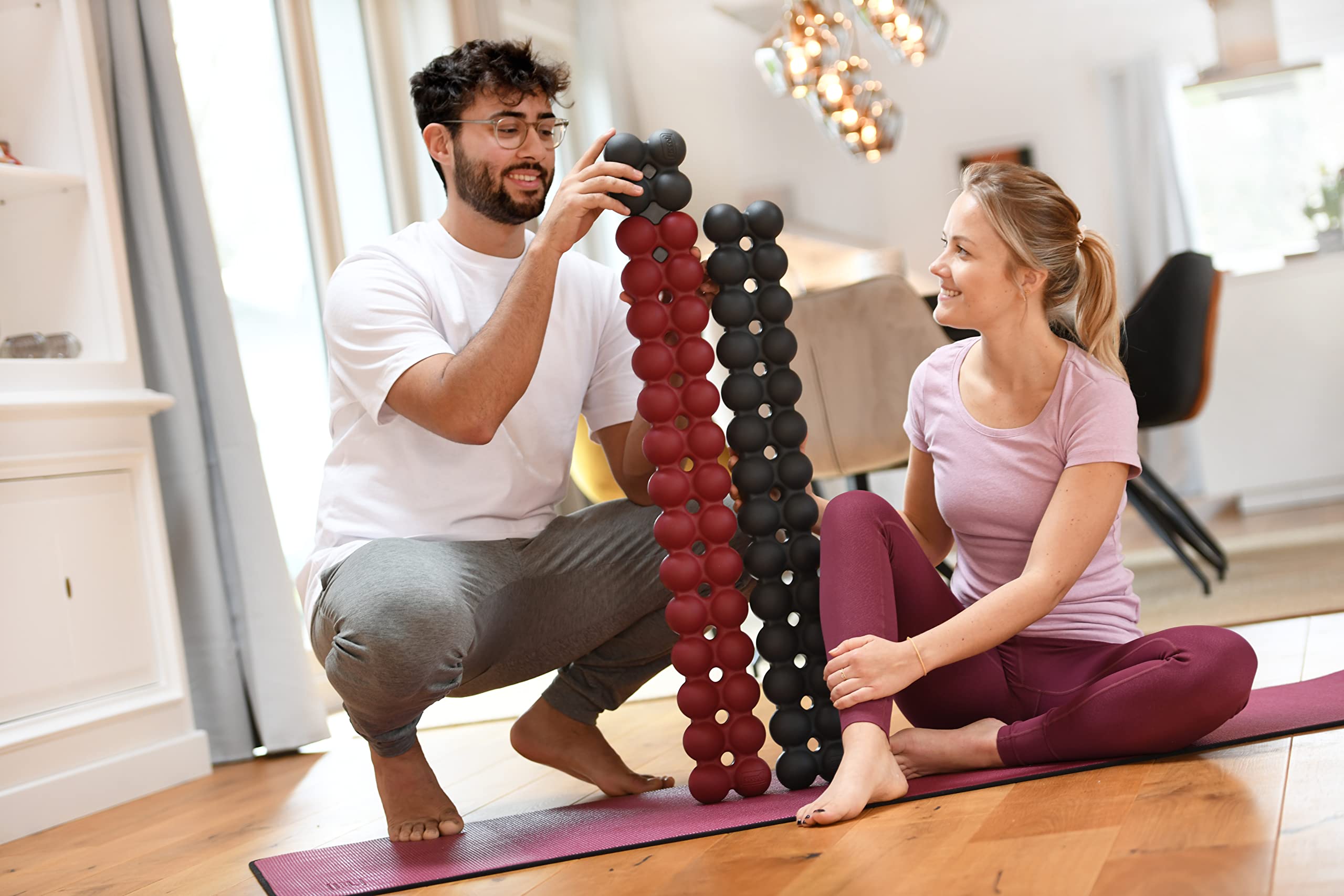 Spinefitter by Sissel, massaggiatore per il vostro benessere, allevia tensioni e blocchi, ideale per pilates e yoga