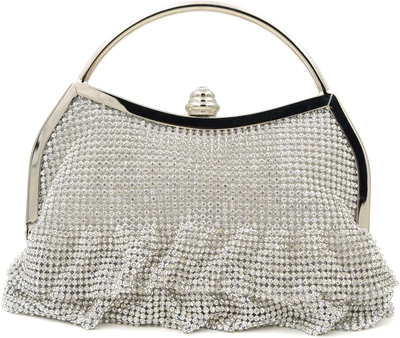 ILILAC Rhinestone Clutch Purse Wrist Evening Handbags