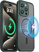 Vista 238 de ImpactStrong Magnetic Guard Designed for iPhone 14 Pro Max Case [Camera Protection] [Military Grade Drop Tested] [Compatible with MagSafe] Slim Black
