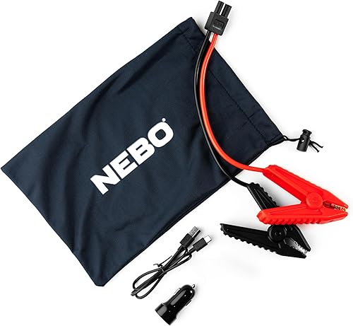 Miniatura 3 de NEBO Arrancador portátil de batería de coche de 1500 A  Fuente de alimentación de 29.9 Wh, reinicia camiones y SUV de 12 V, 30 aumentos de batería